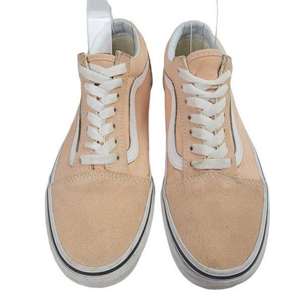 Vans Old Skool Shoe Sneakers Youth Girls Size 4.5 Honey Peach - Picture 3 of 10